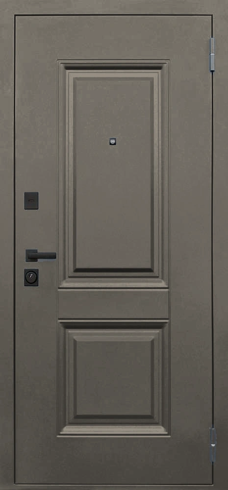 Стальная дверь «Квант» кварцевый серый в Павловский Посаде